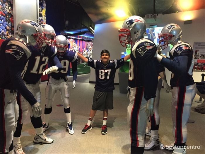 Hall at Patriot Place Miuseum